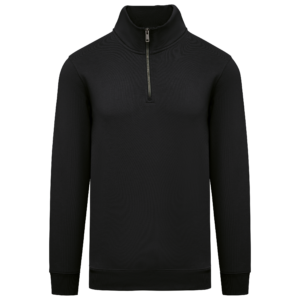Visuel Sweat-shirt écoresponsable à col montant zippé homme