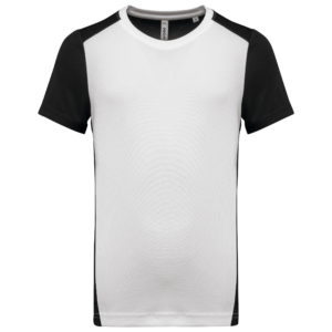 Visuel T-shirt de sport écoresponsable bicolore homme