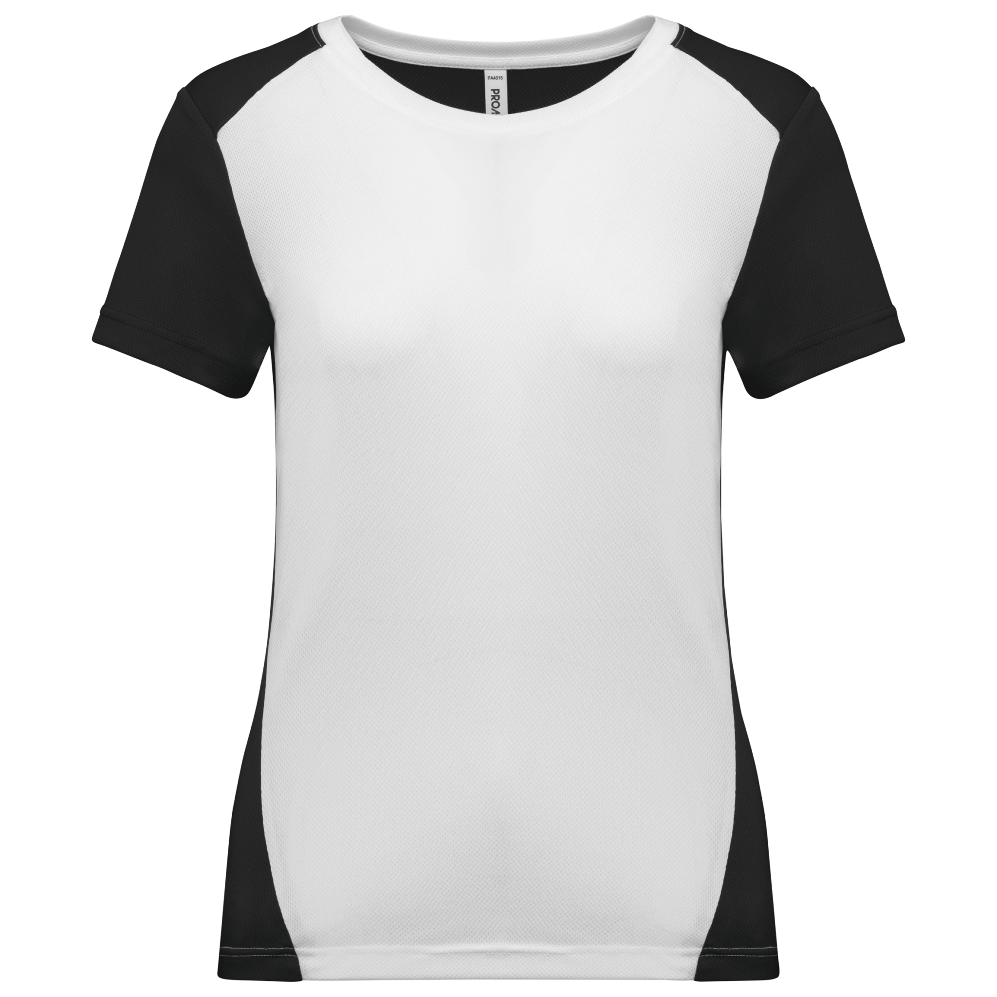 Miniature 1 pour T-shirt de sport écoresponsable bicolore femme