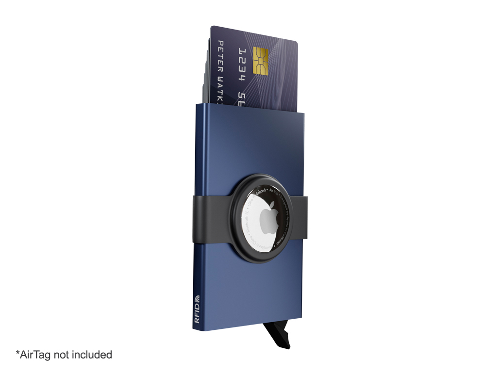 Miniature 4 pour Étui pour cartes de crédit RFID avec support pour AirTag 216310801