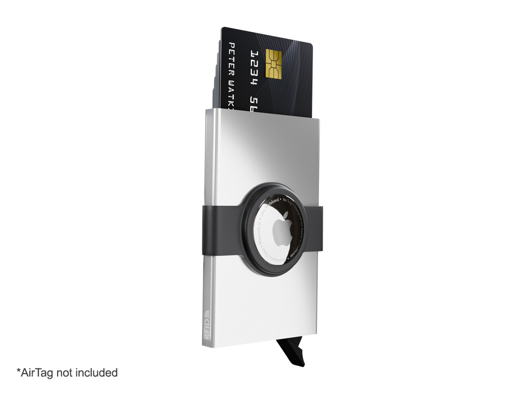 Miniature 7 pour Étui pour cartes de crédit RFID avec support pour AirTag 216310801
