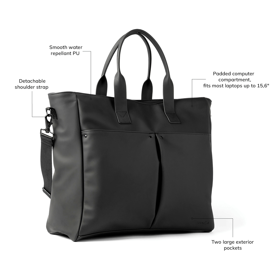 Miniature 6 pour VINGA Sac de bureau hybride Baltimore