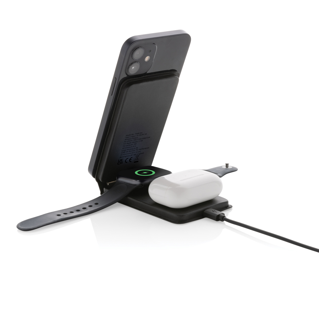 Miniature 4 pour Chargeur magnétique 15W en PU recyclé RCS Swiss Peak