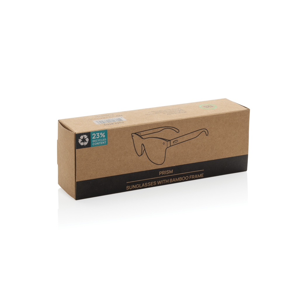 Miniature 10 pour Lunettes de soleil en plastique recyclé RCS et bambou Prism