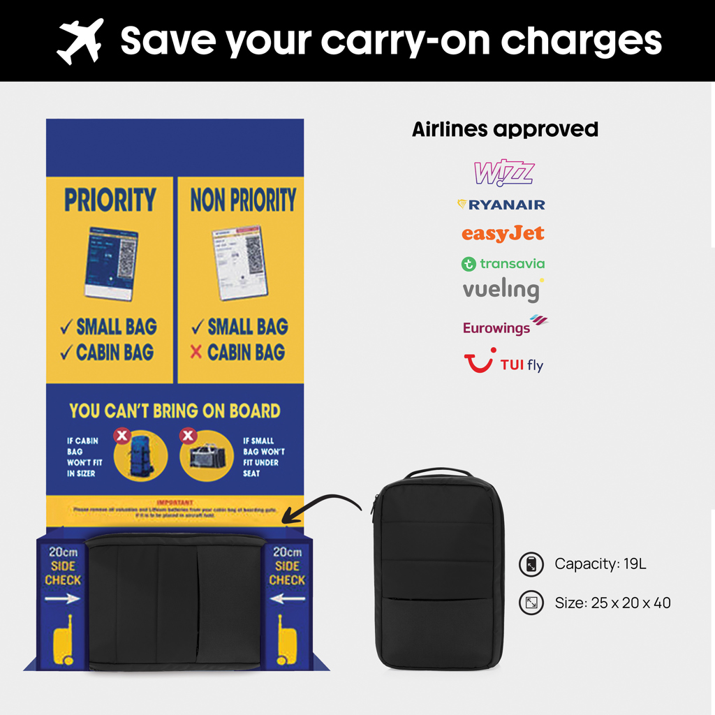 Miniature 9 pour Sac voyage cabine en rPET Aware™ Armond