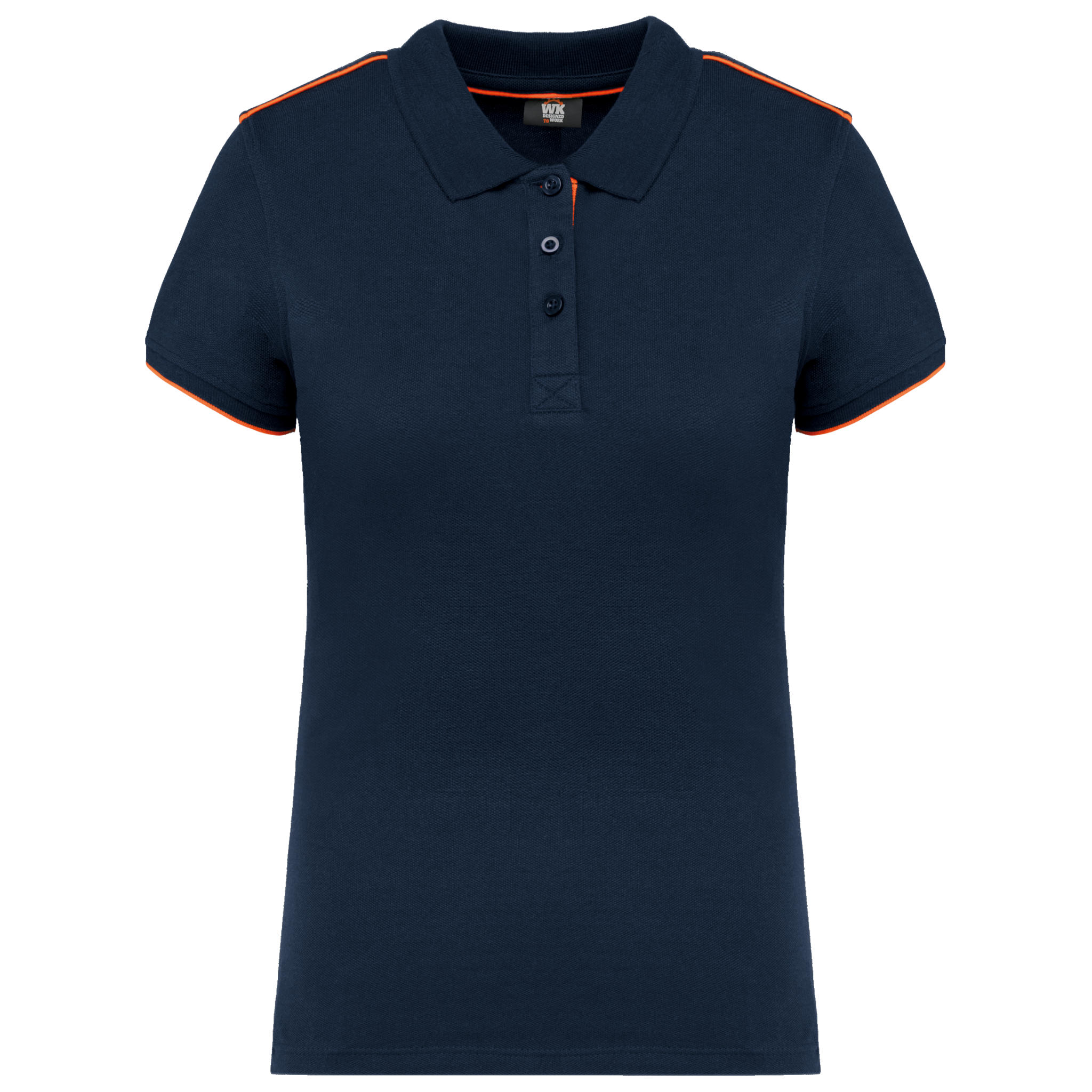 Miniature 23 pour Polo Day To Day contrasté manches courtes femme