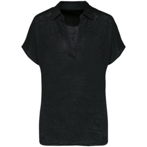Visuel Polo en lin femme