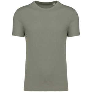 Visuel T-shirt écoresponsable en coton bio et lin unisexe