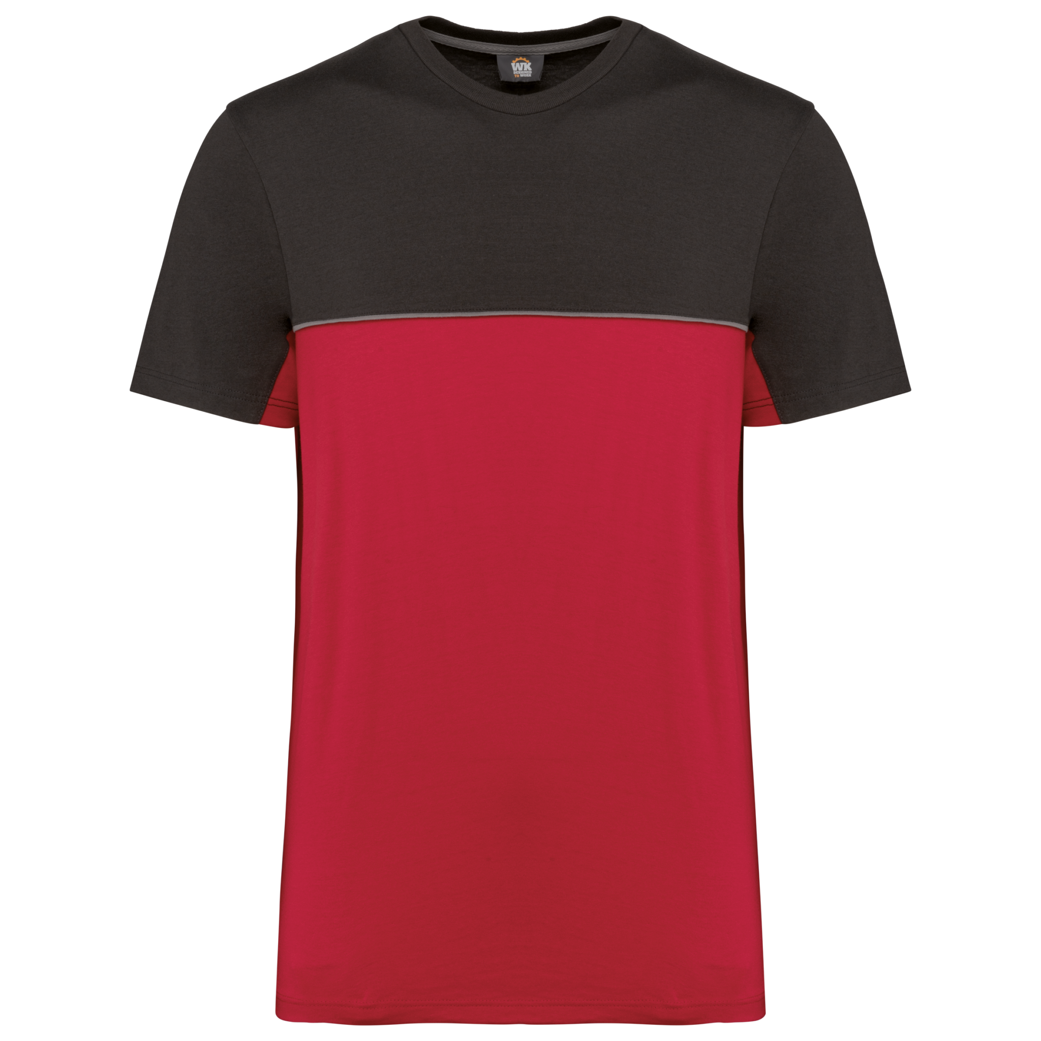 Miniature 17 pour T-shirt bicolore écoresponsable manches courtes unisexe