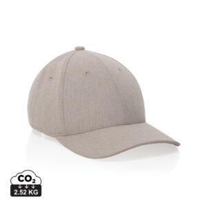 Visuel Casquette 6 panneaux 200gr chiné et recyclé AWARE™ Milo
