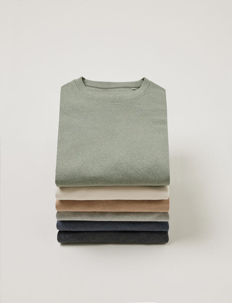 Miniature 21 pour T-shirt en coton recyclé non teinté Iqoniq Manuel