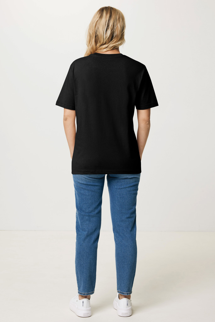Miniature 6 pour T-shirt coupe boxy en coton recyclé Iqoniq Teide