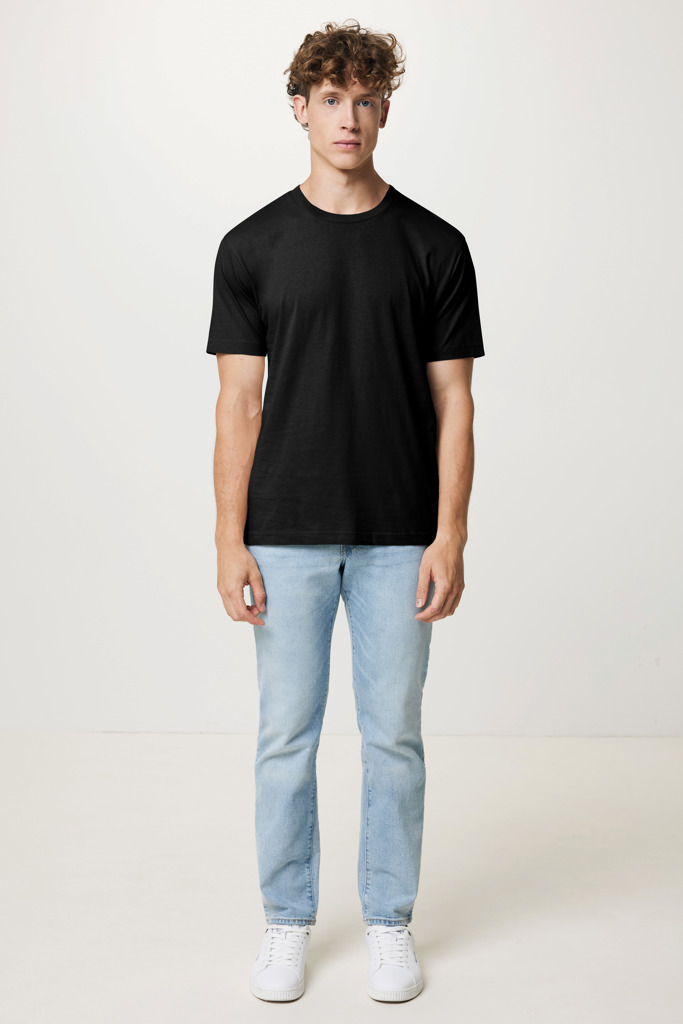 Miniature 7 pour T-shirt coupe boxy en coton recyclé Iqoniq Teide