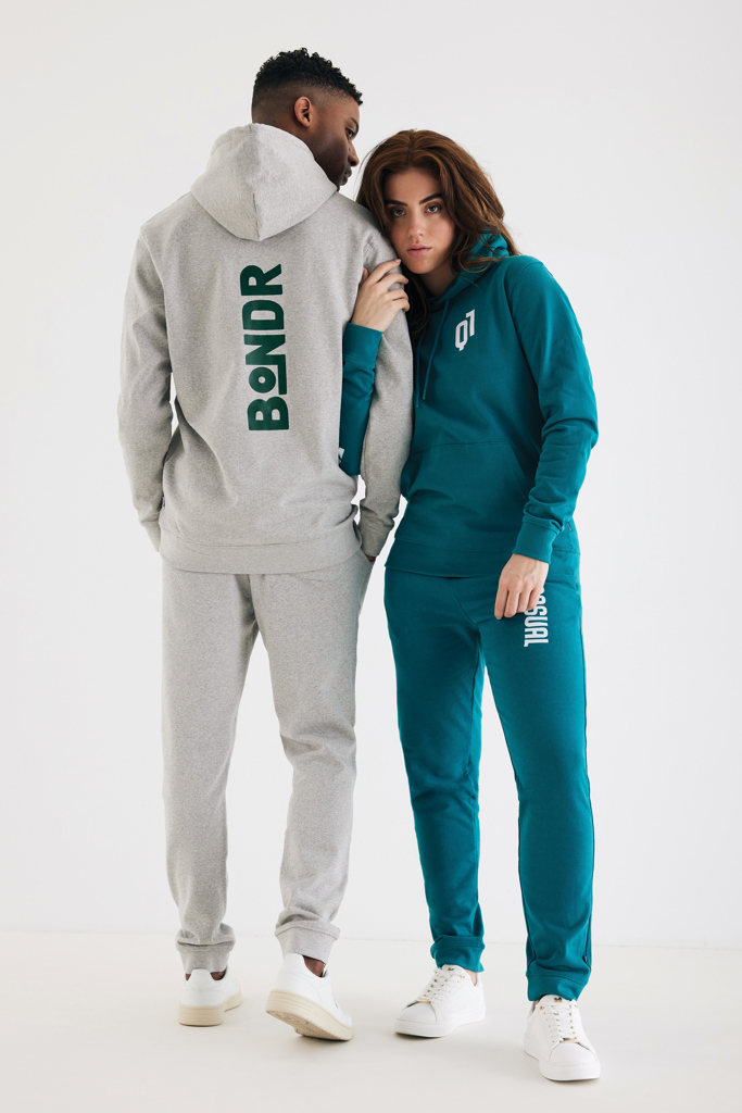 Miniature 16 pour Sweat à capuche en coton recyclé et non teinté Iqoniq Torres
