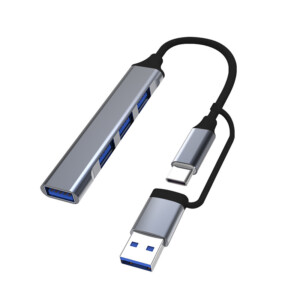 Visuel HUB USB en métal personnalisable