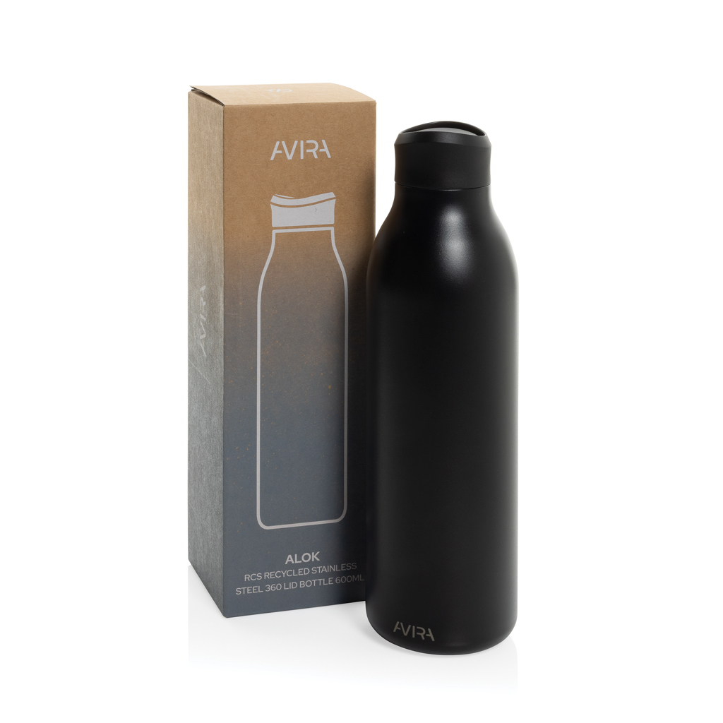 Miniature 14 pour Bouteille d'eau 600ml en acier recyclé RCS Avira Alok