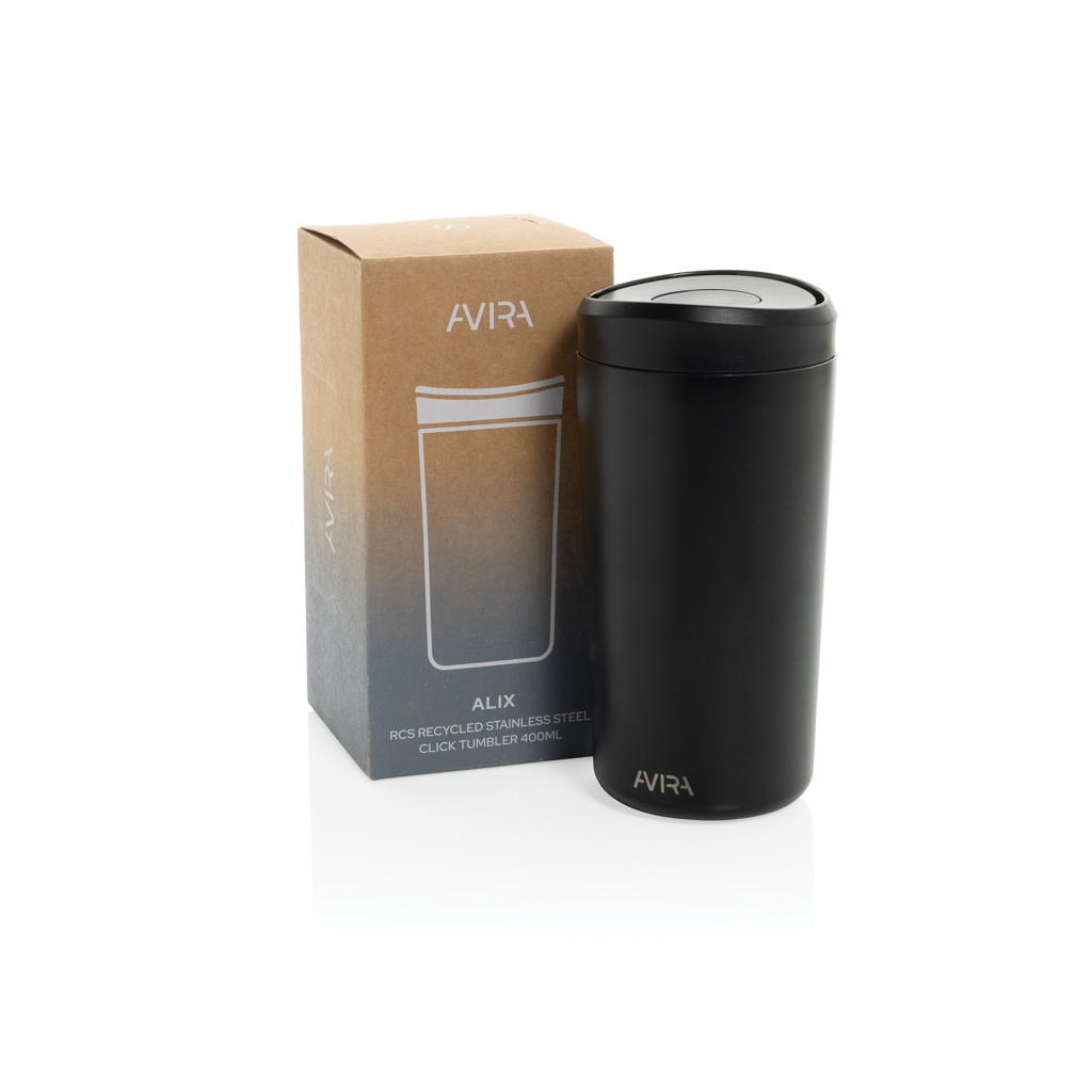 Miniature 3 pour Mug 400ml en acier recyclé RCS Avira Alix