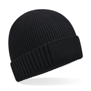 Visuel Bonnet en coton biologique avec patch technique