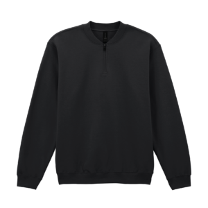 Visuel Sweat-shirt en molleton 1/4 zip