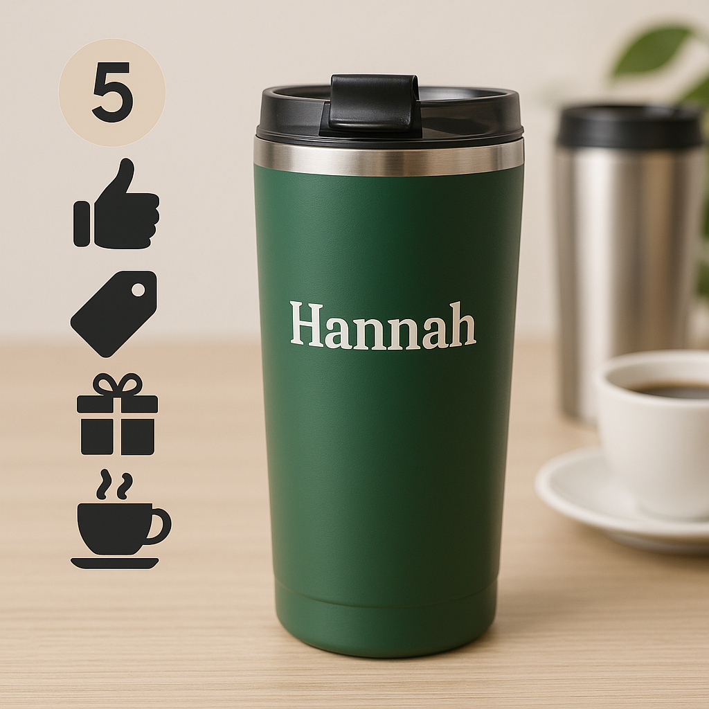 5 raisons d’offrir des mugs isothermes personnalisés