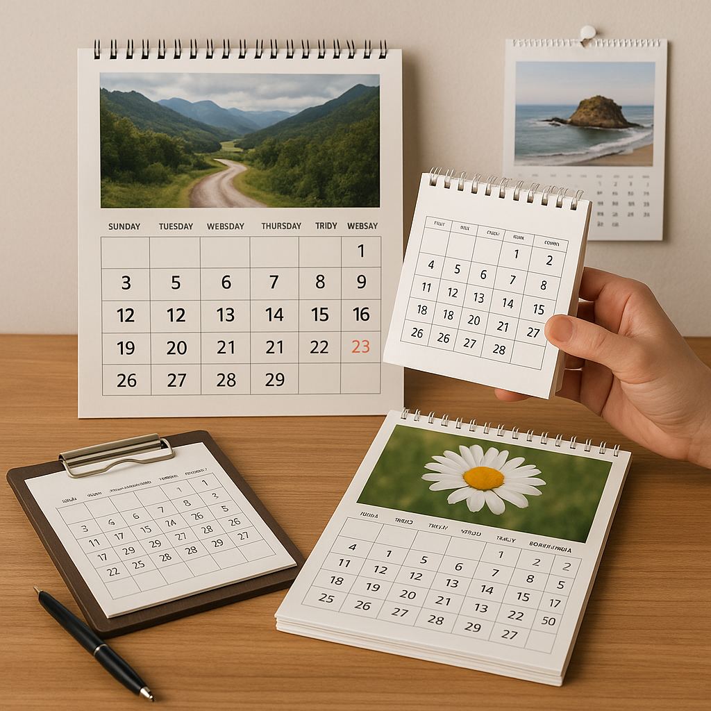 5 raisons d’utiliser des calendriers personnalisés