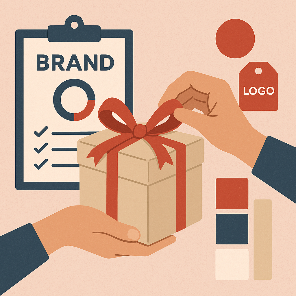 Comment aligner vos cadeaux à votre charte de marque ?