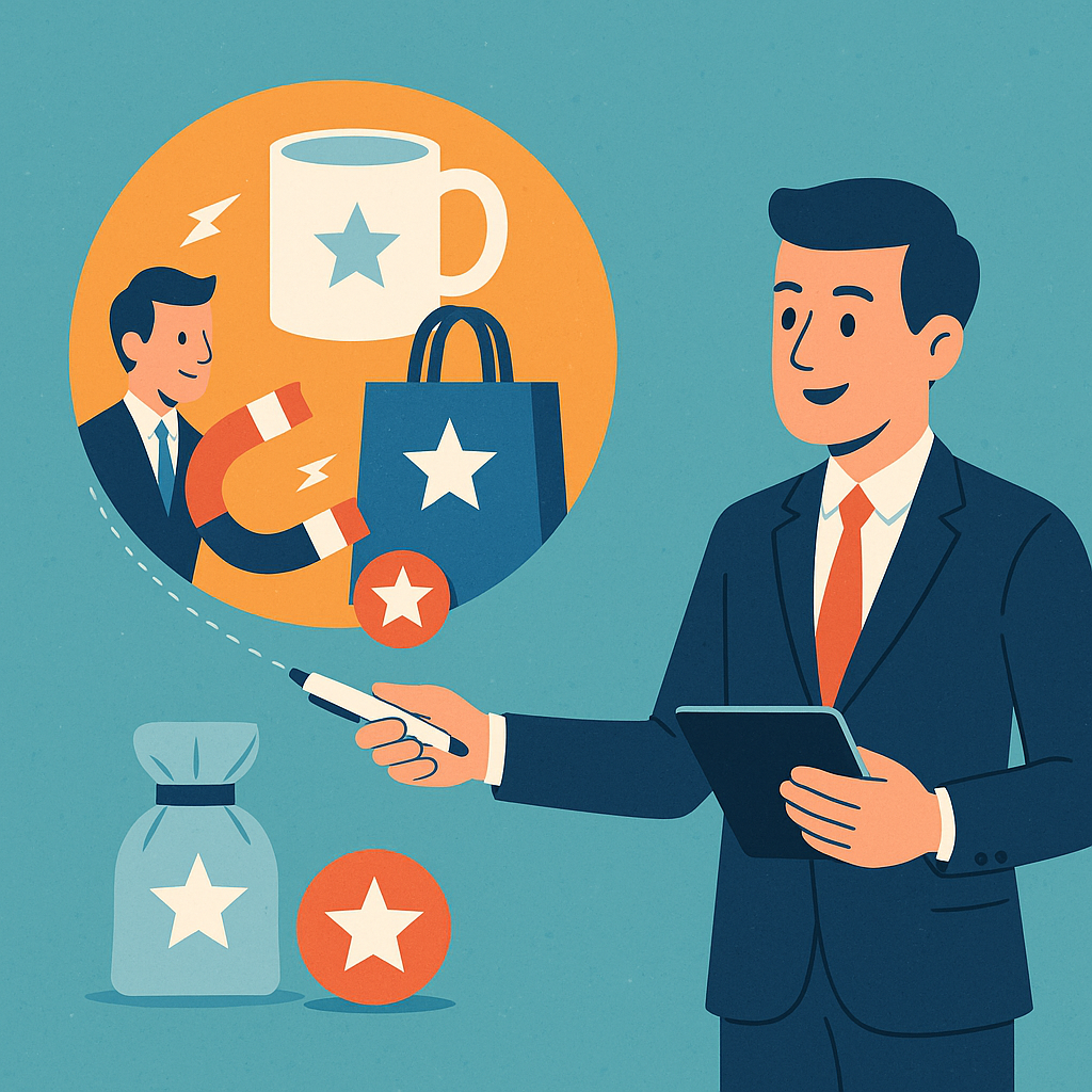 Comment transformer un goodie en outil de prospection ?