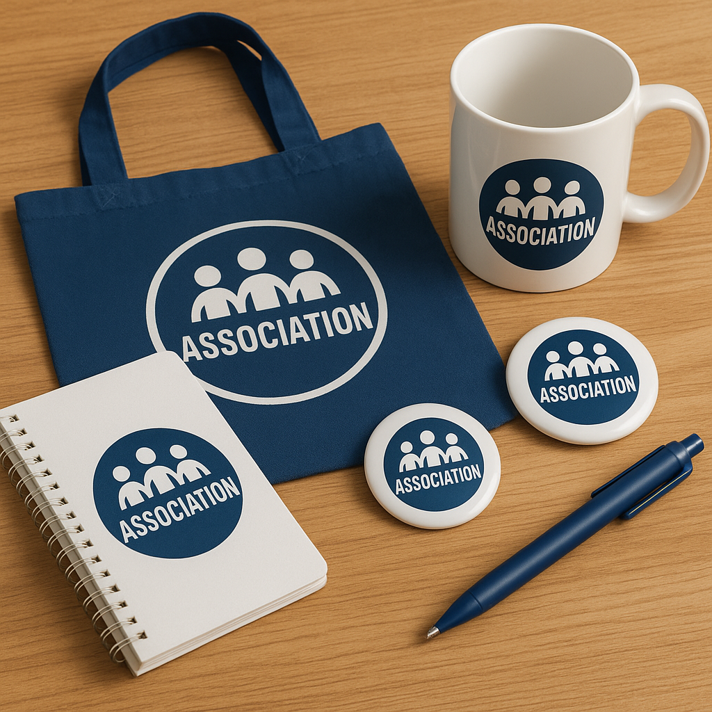 Le choix des objets promotionnels pour associations