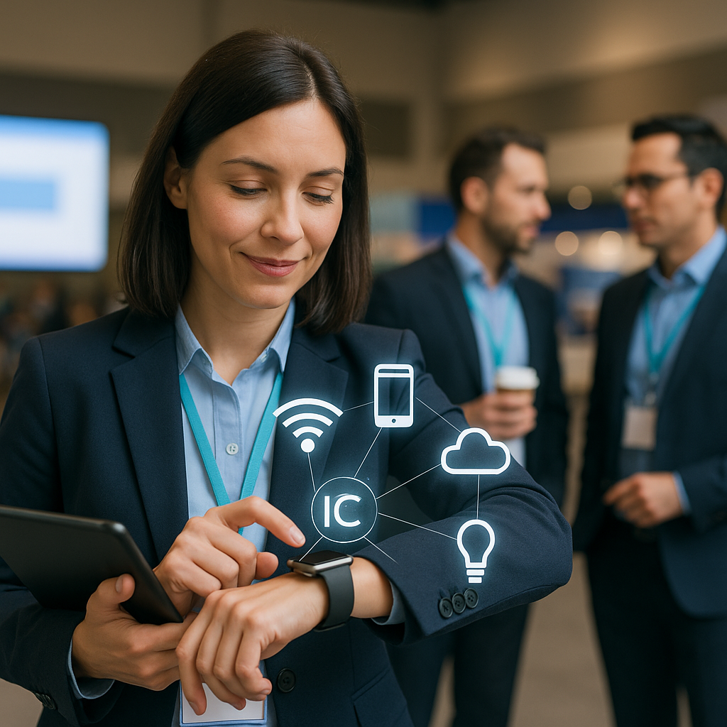 Le pouvoir des objets connectés dans l’événementiel pro