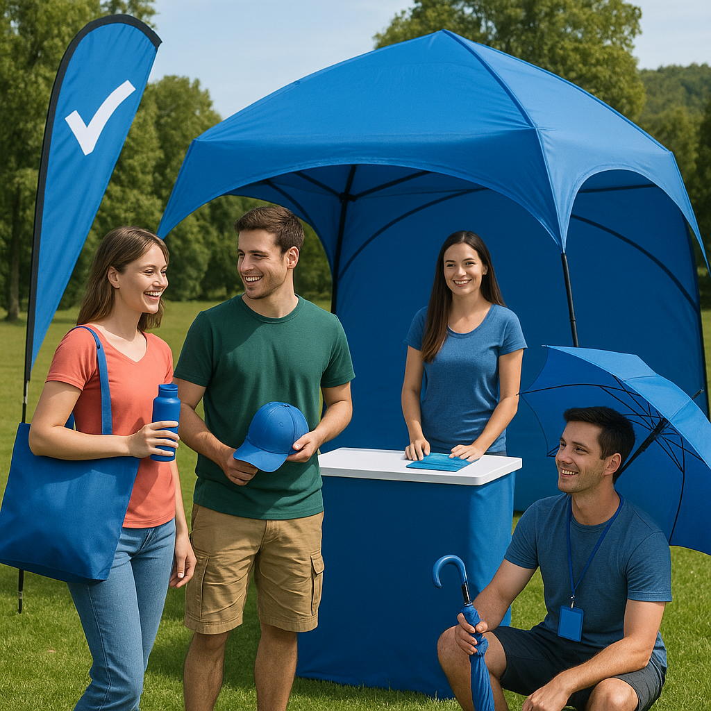 Objets publicitaires pour événements outdoor