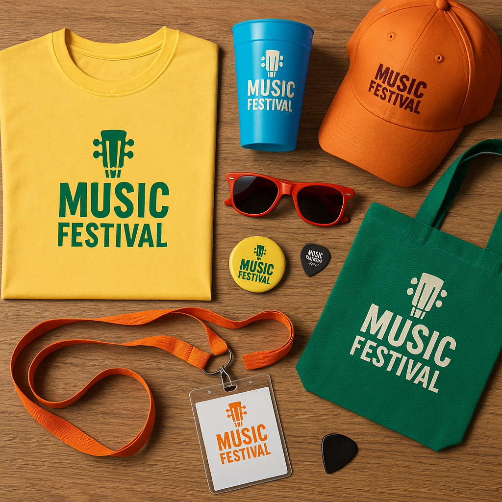 Quels objets publicitaires choisir pour un festival de musique ?