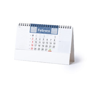 Visuel Calendrier Bureau bitunine - personnalisable