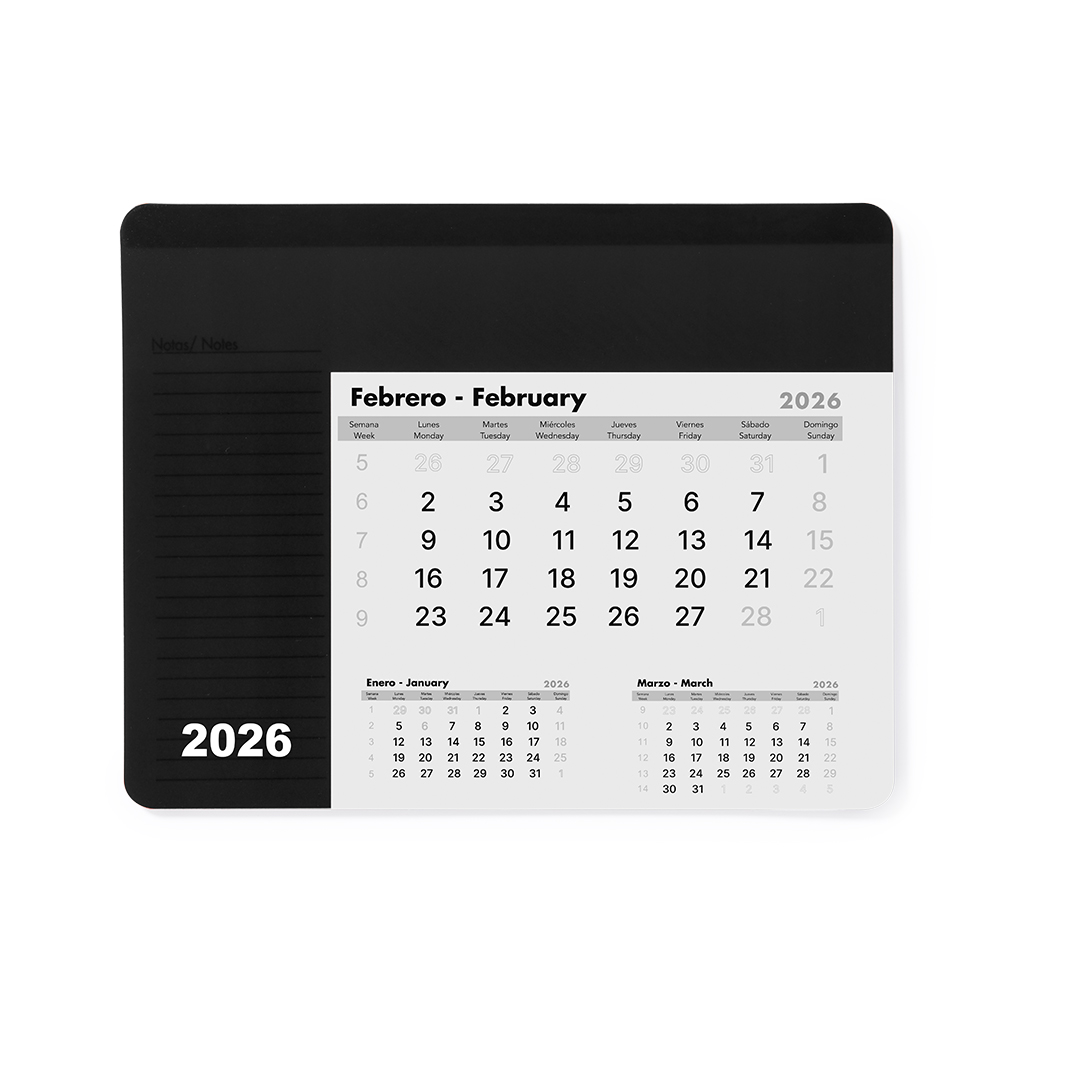 Miniature 5 pour Tapis Souris Calendrier Qarofoze - personnalisable