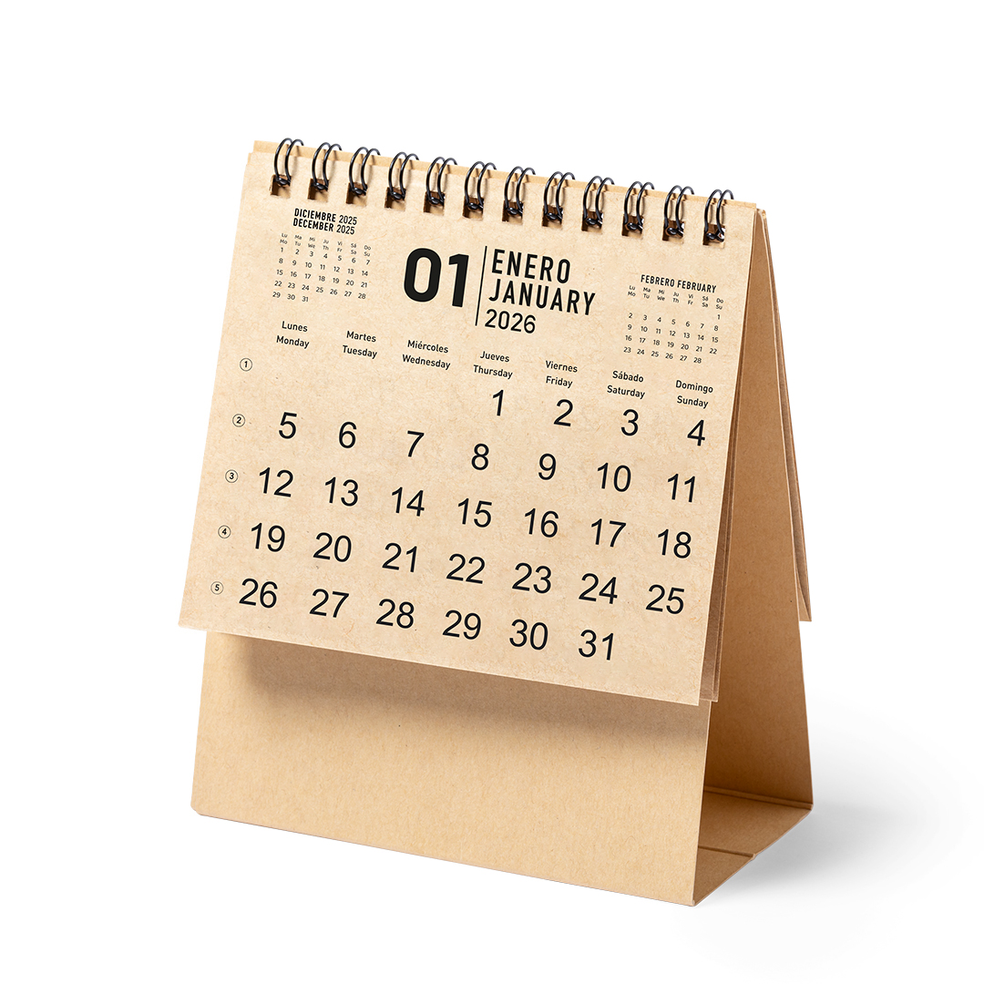 Miniature 2 pour Calendrier Bureau Bebofa - personnalisable