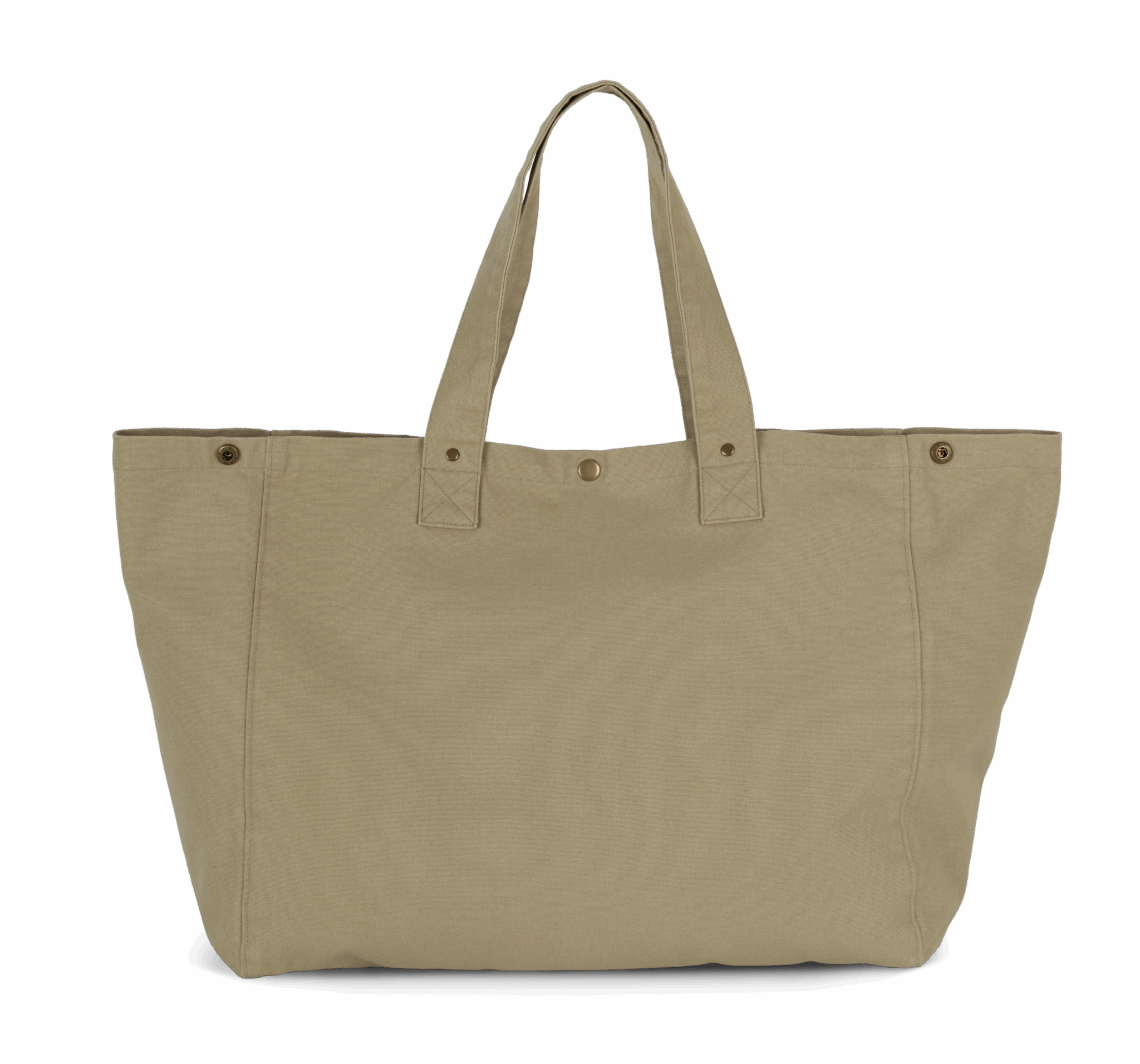 Miniature 7 pour Sac de shopping en coton délavé