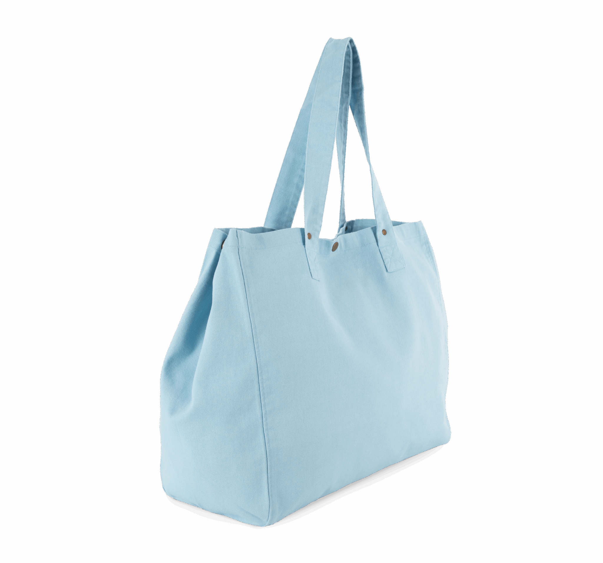Miniature 15 pour Sac de shopping en coton délavé