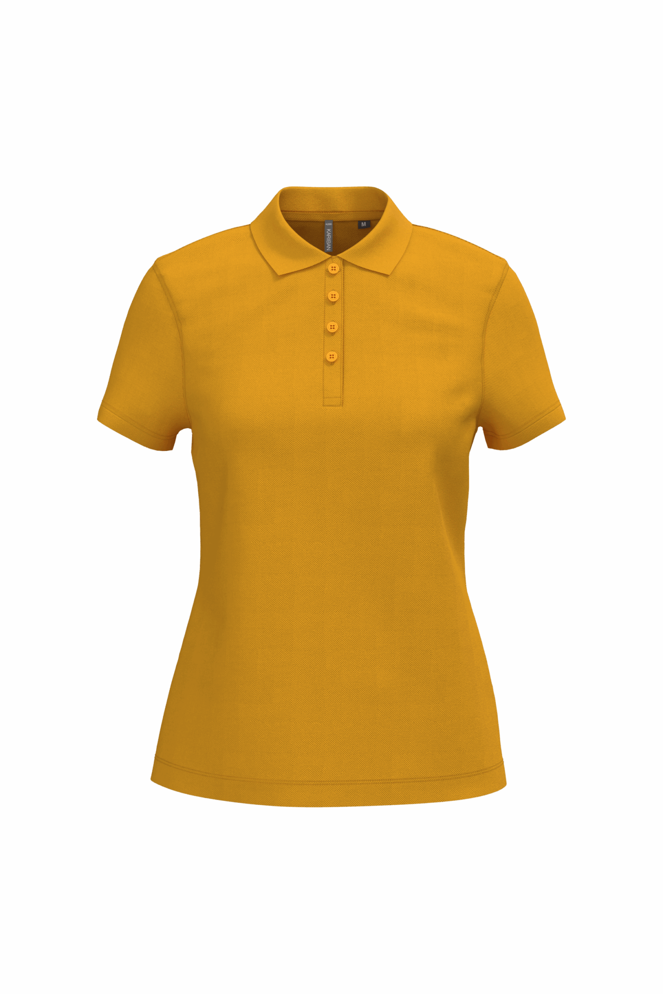 Miniature 35 pour Polo piqué manches courtes femme