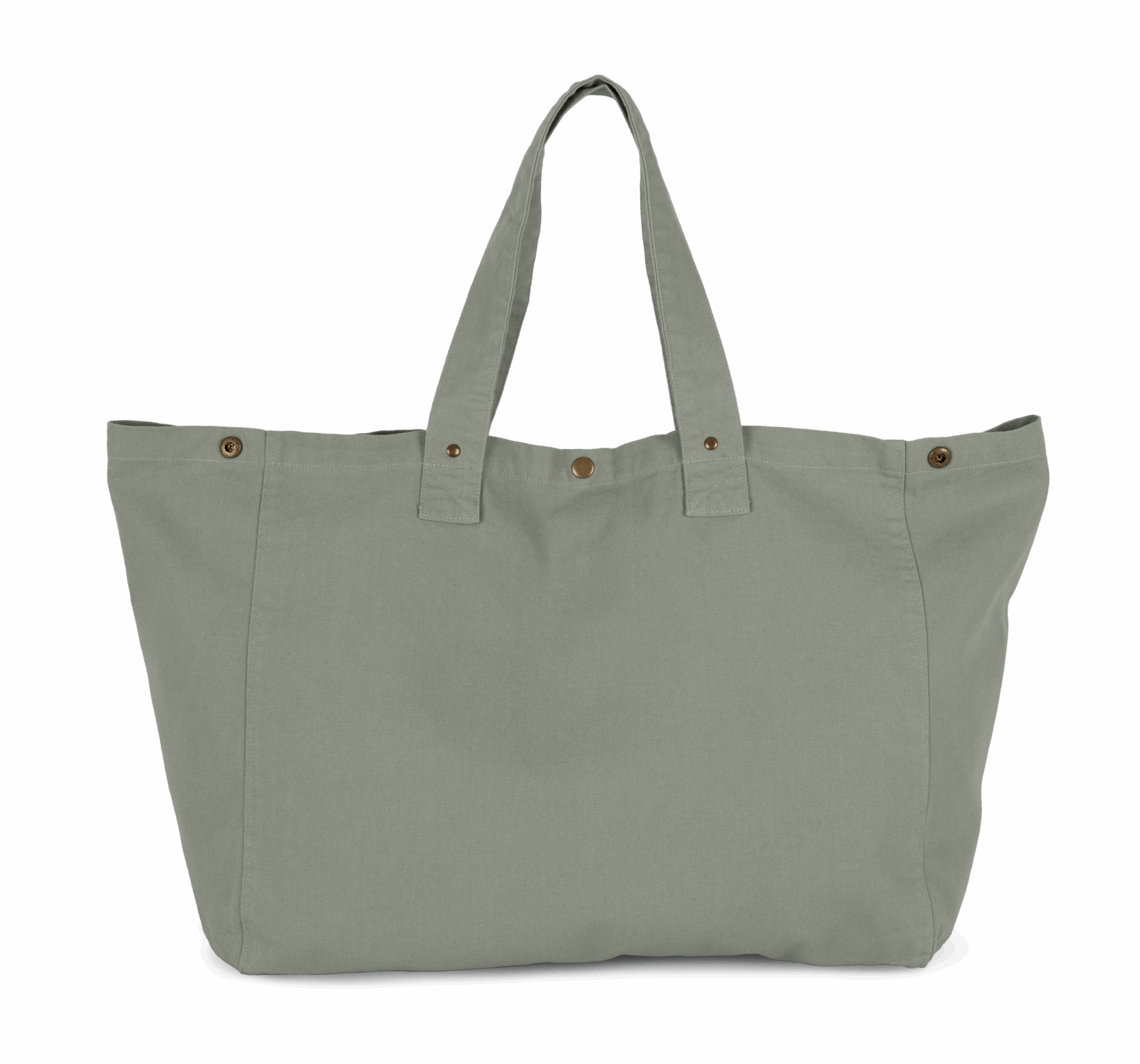 Miniature 5 pour Sac de shopping en coton délavé