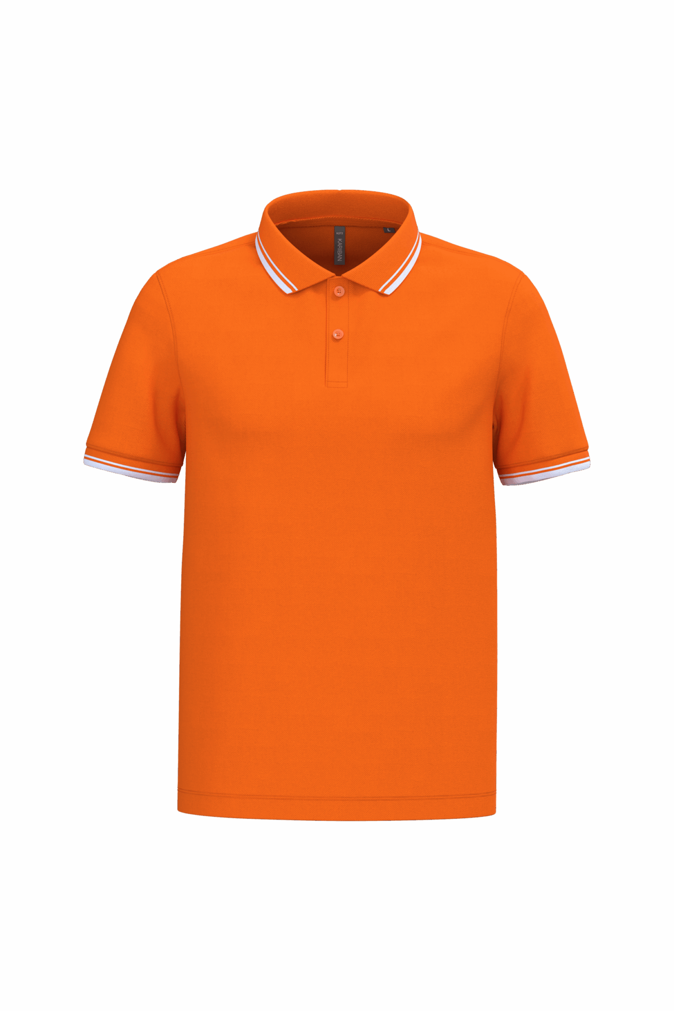 Miniature 25 pour Polo homme manches courtes à liserés contrastés