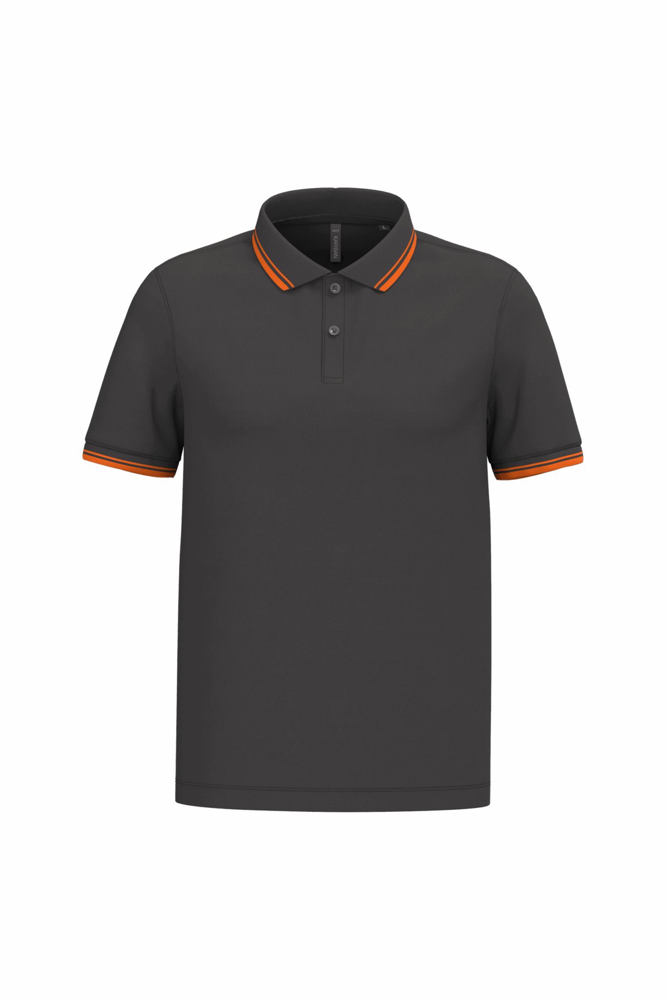 Miniature 16 pour Polo homme manches courtes à liserés contrastés
