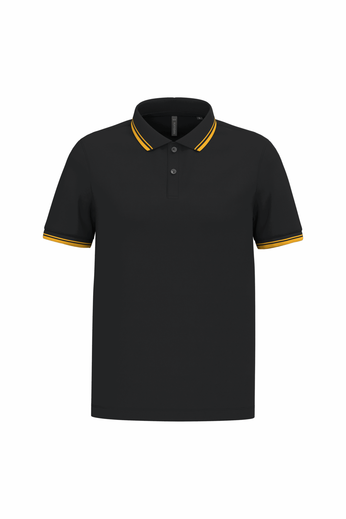 Miniature 15 pour Polo homme manches courtes à liserés contrastés