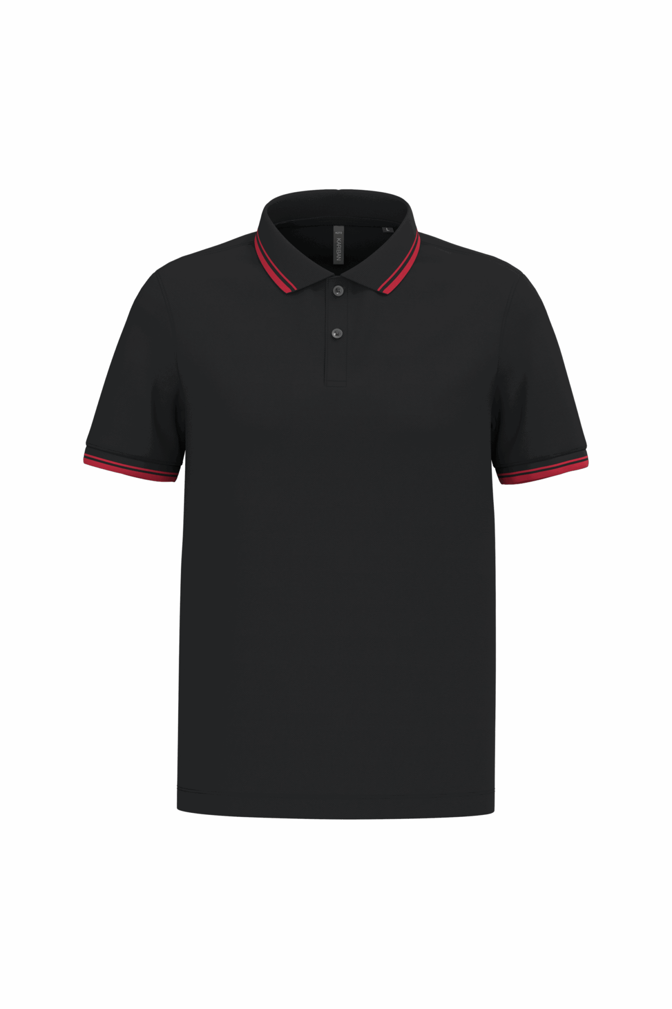 Miniature 13 pour Polo homme manches courtes à liserés contrastés