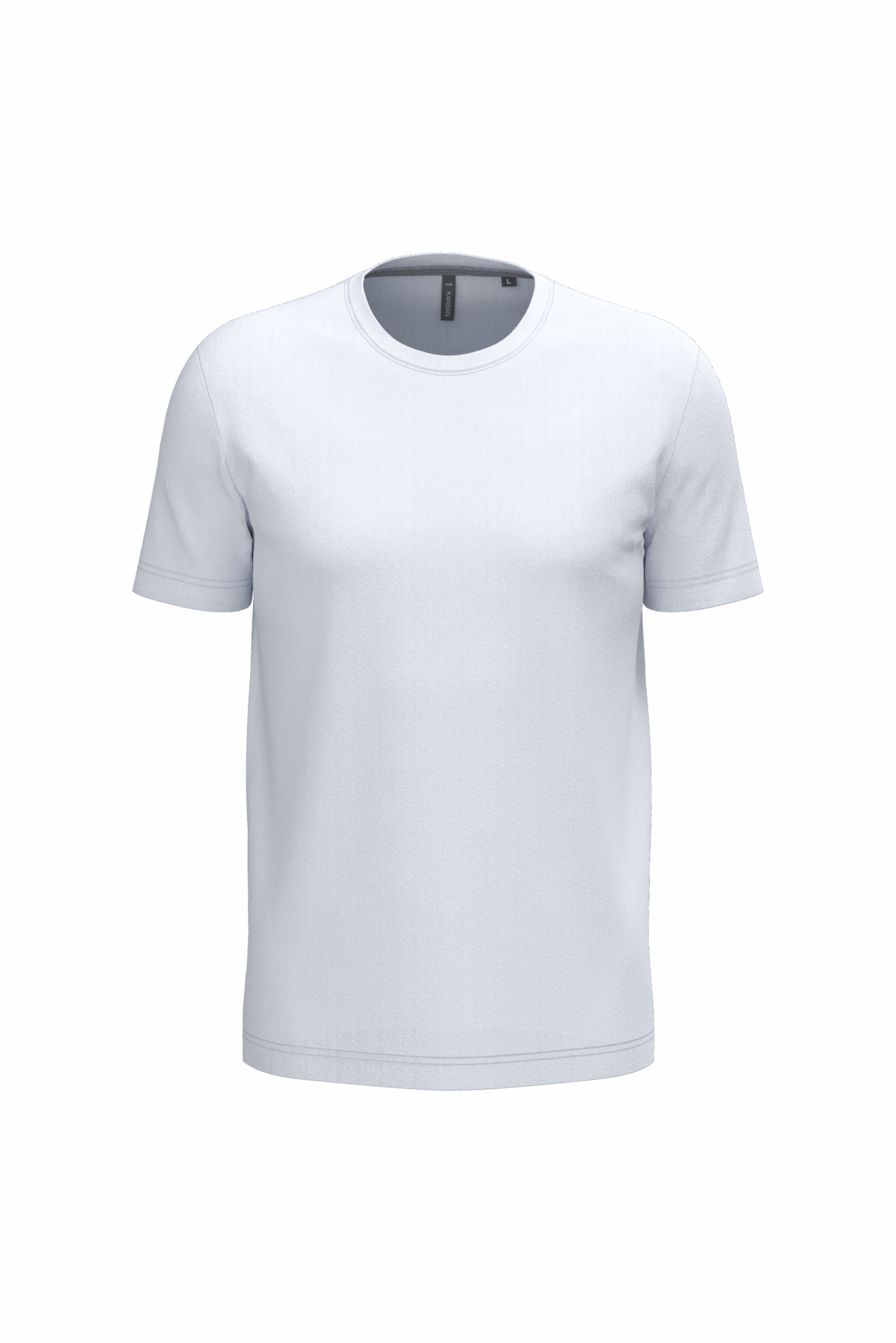 Miniature 25 pour T-shirt col rond manches courtes homme