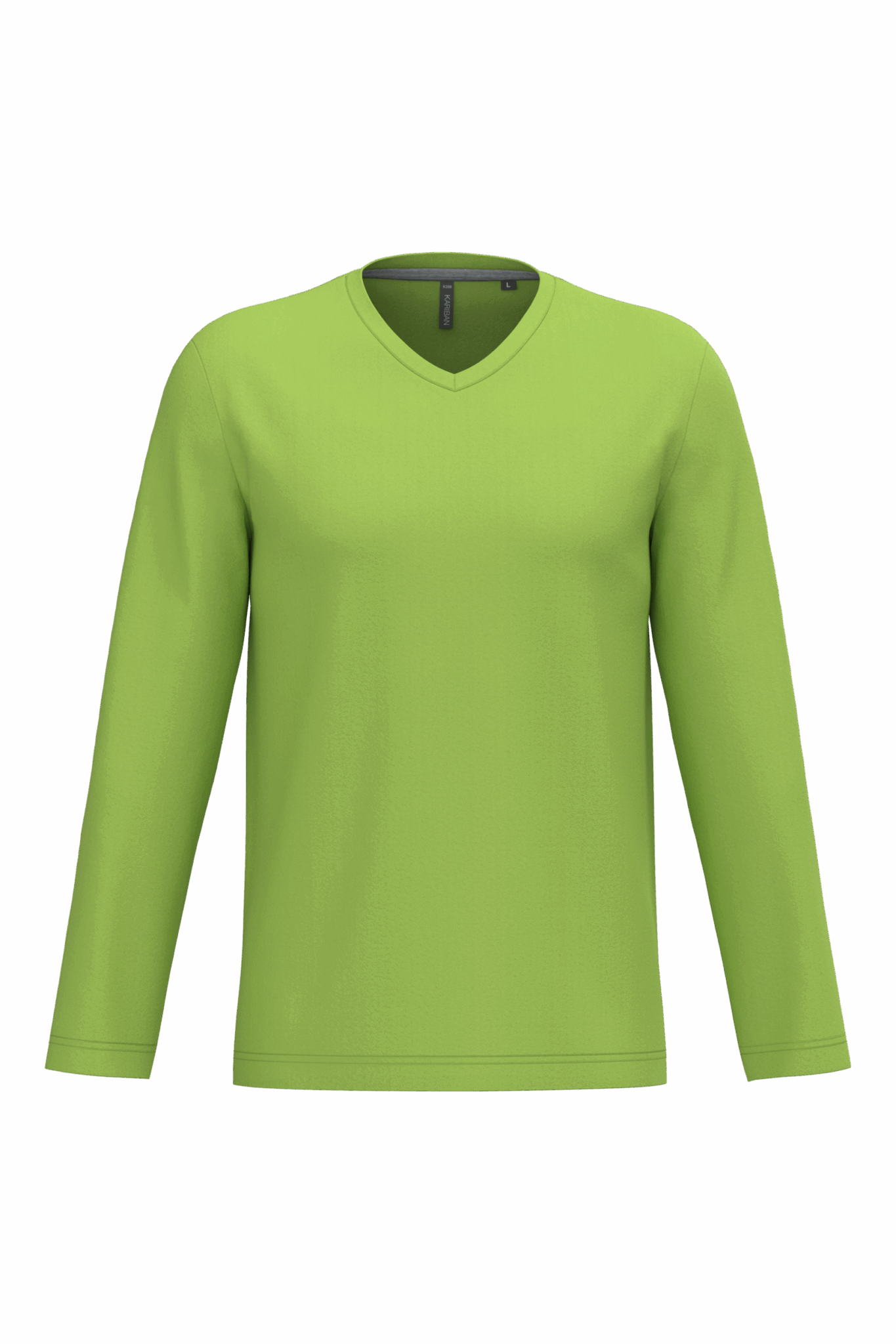 Miniature 17 pour T-shirt col V manches longues