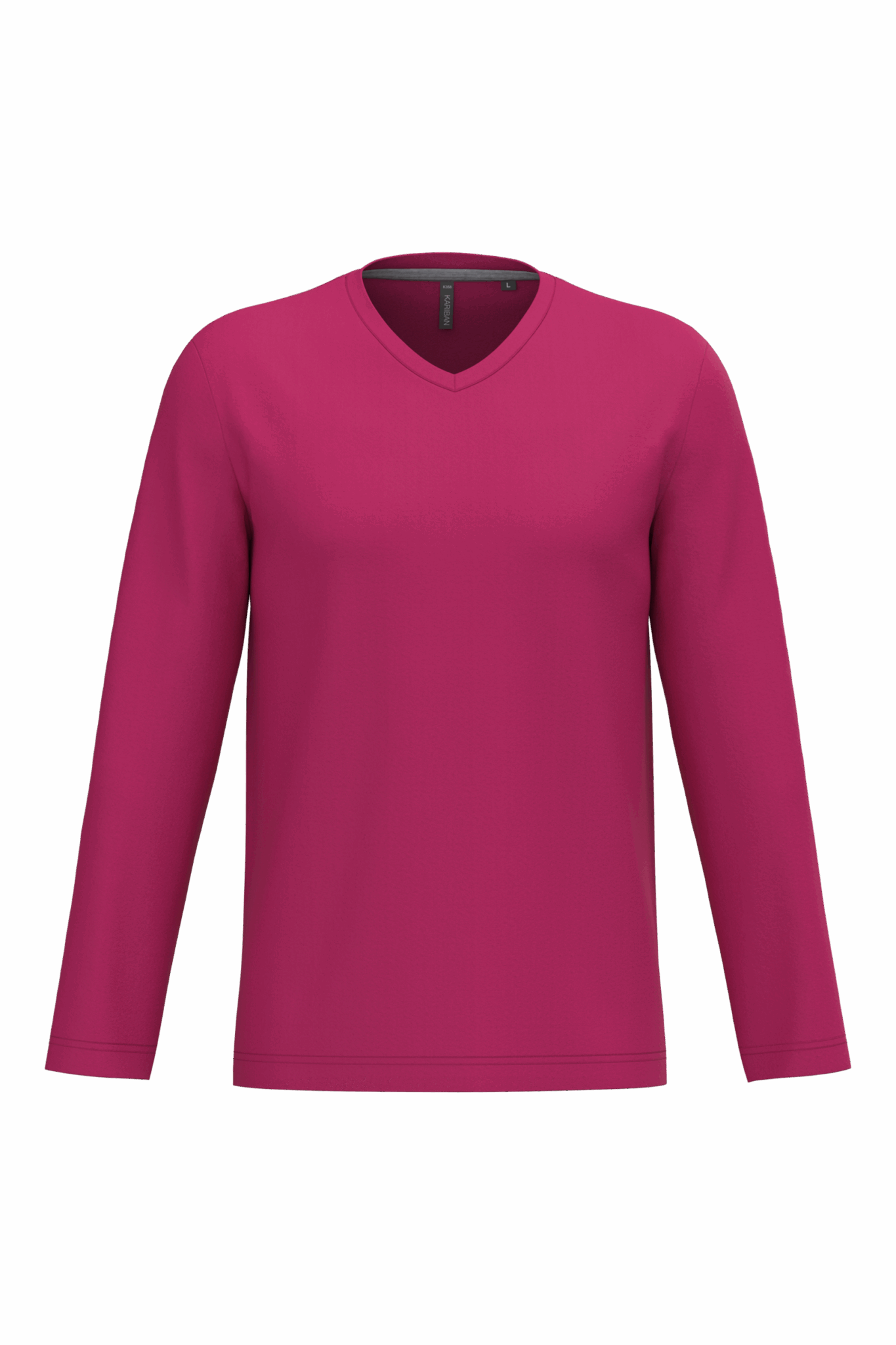 Miniature 13 pour T-shirt col V manches longues