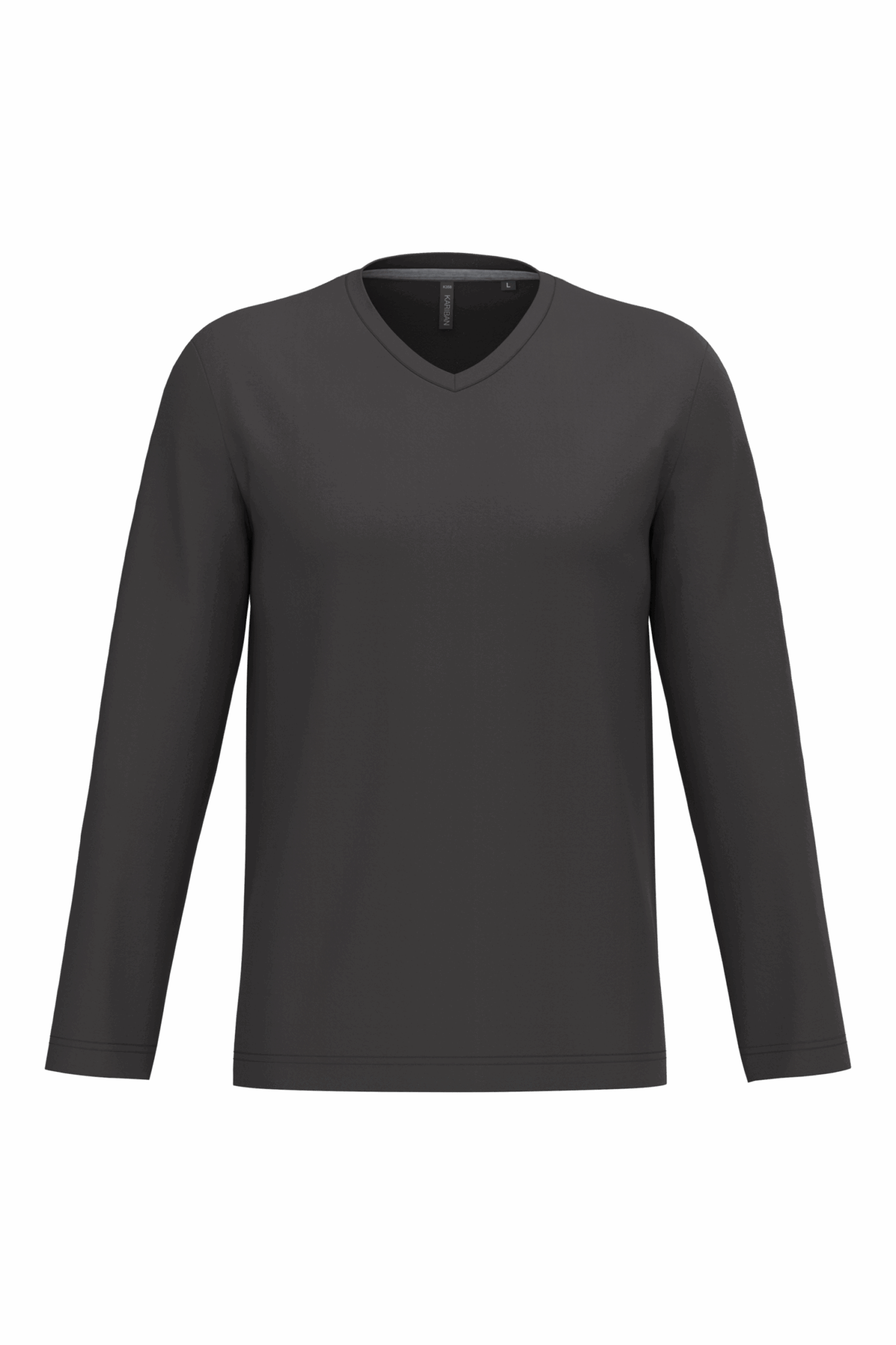 Miniature 10 pour T-shirt col V manches longues