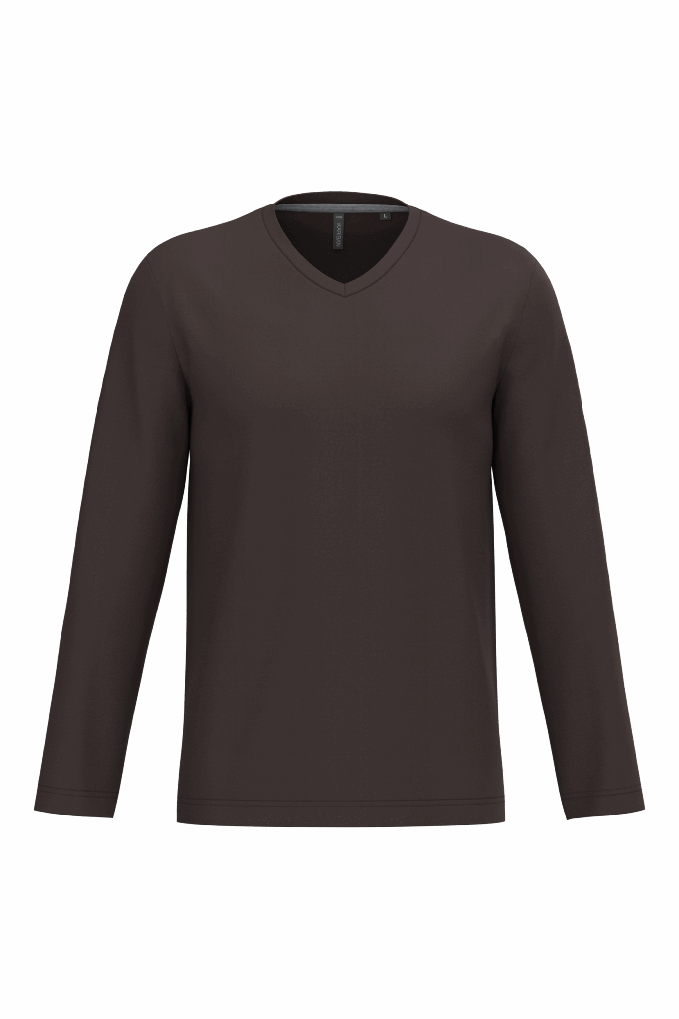 Miniature 9 pour T-shirt col V manches longues