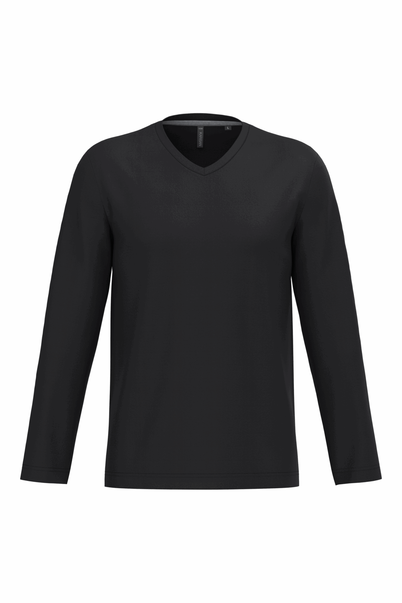 Miniature 8 pour T-shirt col V manches longues