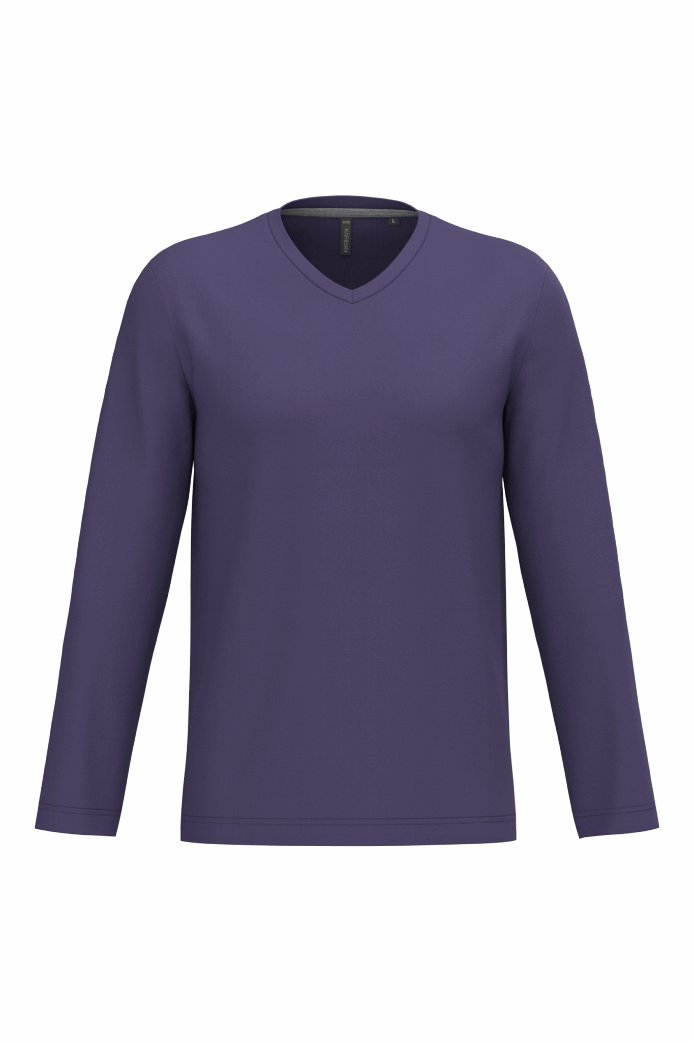 Miniature 21 pour T-shirt col V manches longues