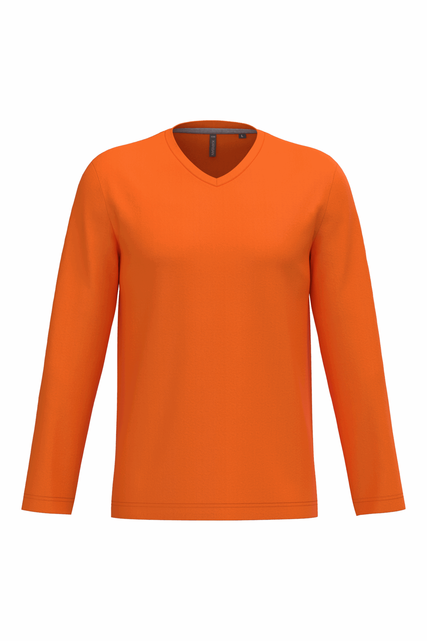 Miniature 19 pour T-shirt col V manches longues